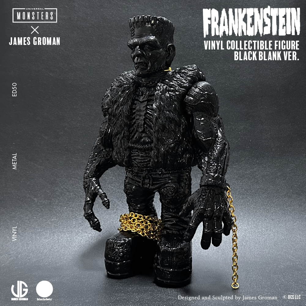 UNIVERSAL MONSTERS x JAMES GROMAN FRANKENSTEIN MONSTER VINYL