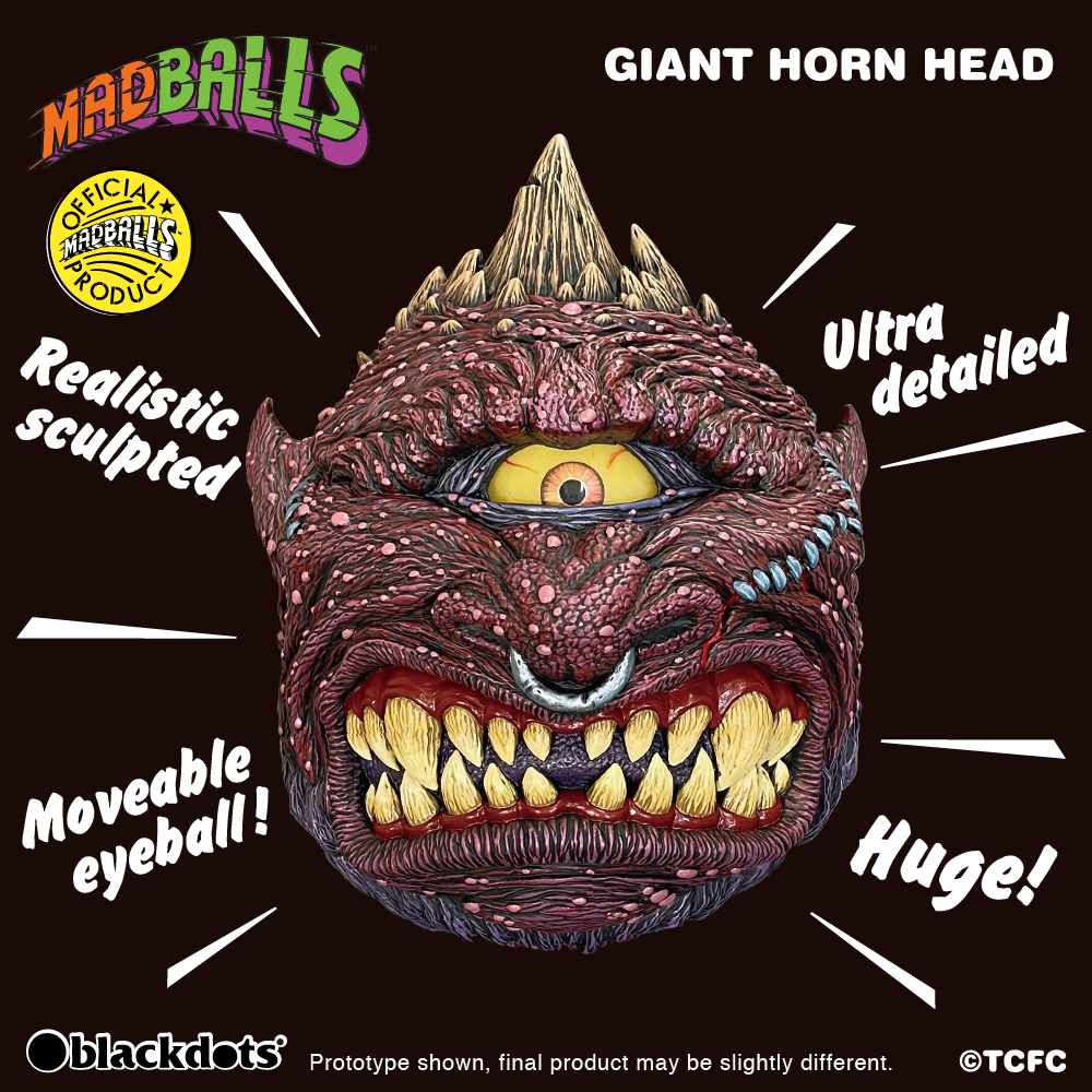 MADBALLS GIANT HORN HEAD VINYL COLLECTIBLE FIGURE - 1st color – 山