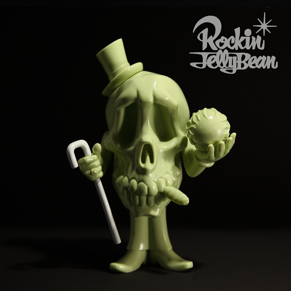 Rockin'Jelly Bean Freaky Monster Village series Mr.DEATH Celadon Rockin'Jelly Bean Freaky Monster Village series Mr.DEATH Celadon