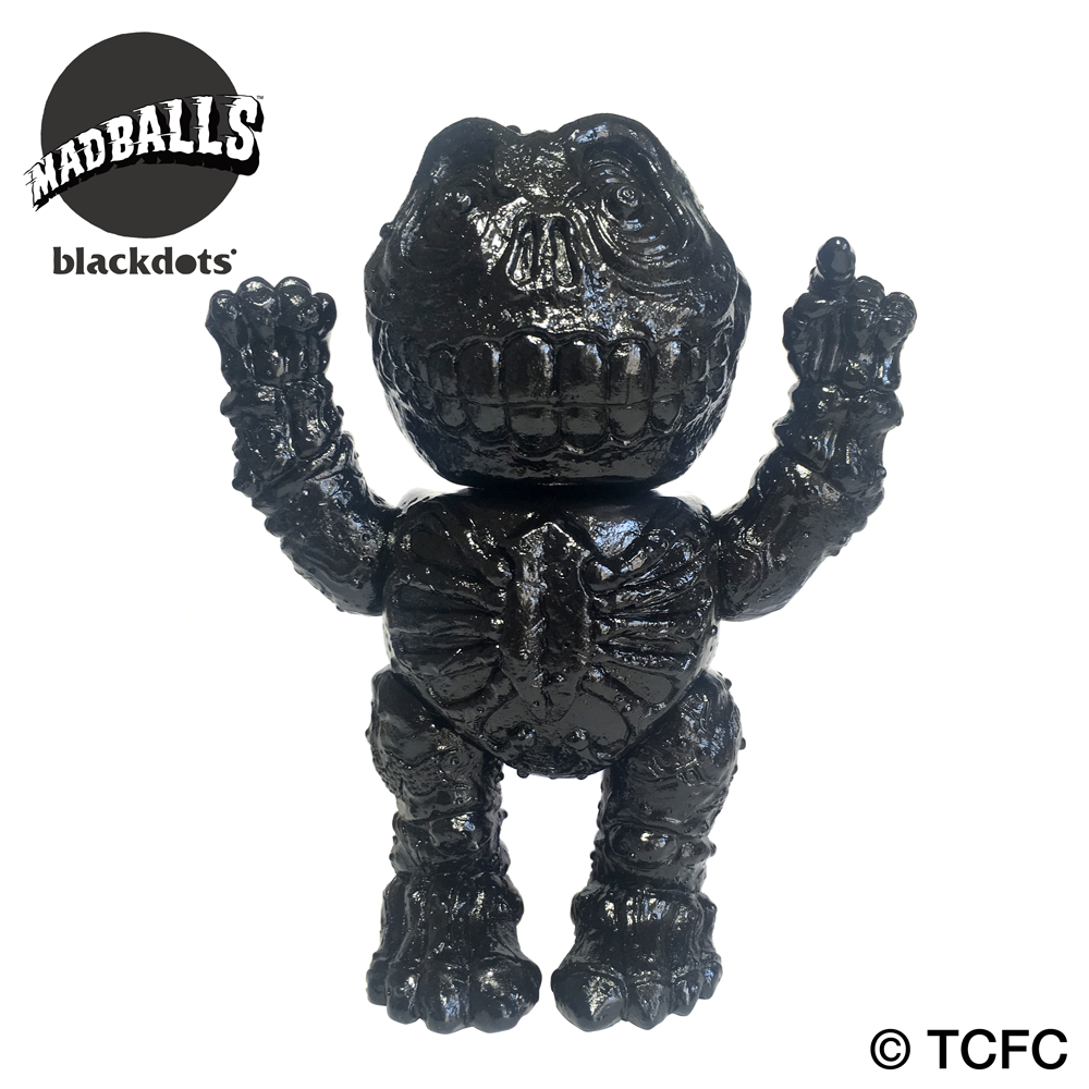 MADBALLS SOFUBI COIN BANK Skull Face Black Unpaint – 山吉屋