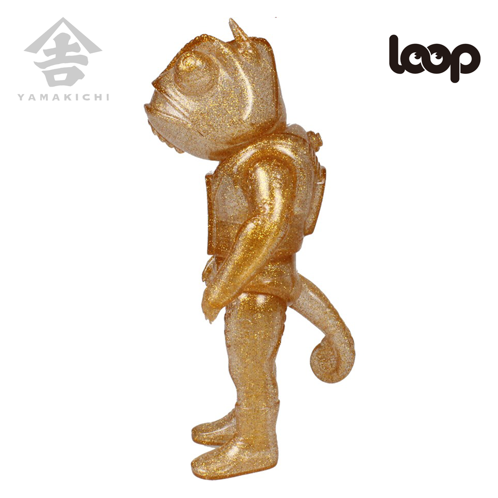 山吉屋限定】loop 妄想カメレオンシリーズ スマホカメレオン クリア金