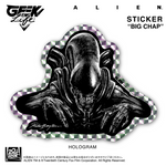ALIEN Stickers Artwork by Rockin’Jelly Bean "Hologram Sticker" SET OF 4