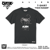 ALIEN FACE HUGGER T-shirt Artwork by Rockin’Jelly Bean INK BLK