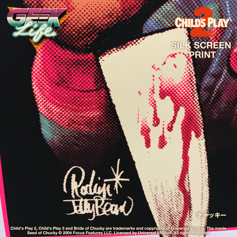 Rockin'Jelly Bean chucky のシルクスクリーンポスター Rockin'Jelly Rockin'Jelly Bean chucky のシルクスクリーンポスター Rockin'Jelly