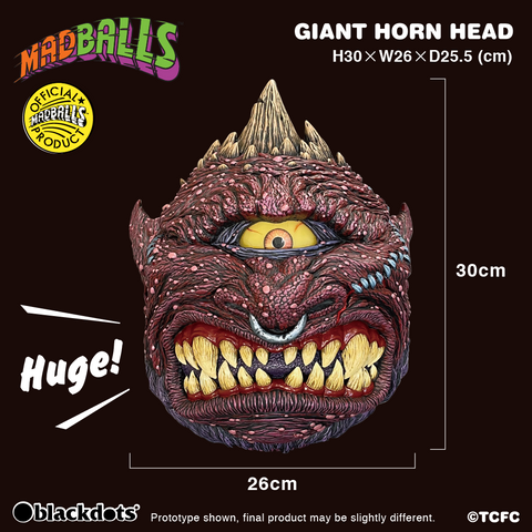 MADBALLS GIANT HORN HEAD フィギュア MADBALLS GIANT HORN HEAD VINYL COLLECTIBLE FIGURE - 1st