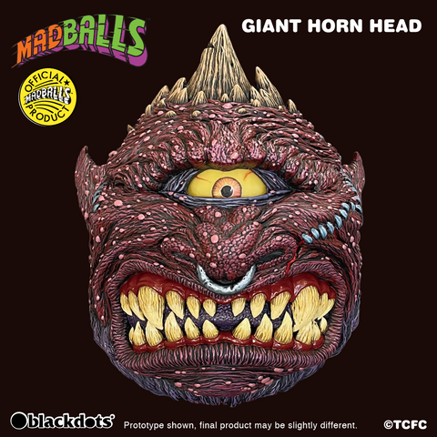 MADBALLS GIANT HORN HEAD VINYLフィギュア MADBALLS GIANT HORN HEAD VINYL COLLECTIBLE FIGURE - 1st