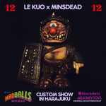 【MADBALLS CUSTOM SHOW IN HARAJUKU】MADBALLS SOFUBI COIN BANK CUSTOM BY Le Kuo - Horn Head