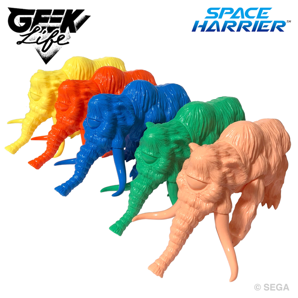 セガ・レトロゲーム ソフビ コレクション スペースハリアー  スケイラ　未開封 セガ・レトロゲーム ソフビ コレクション スペースハリアー