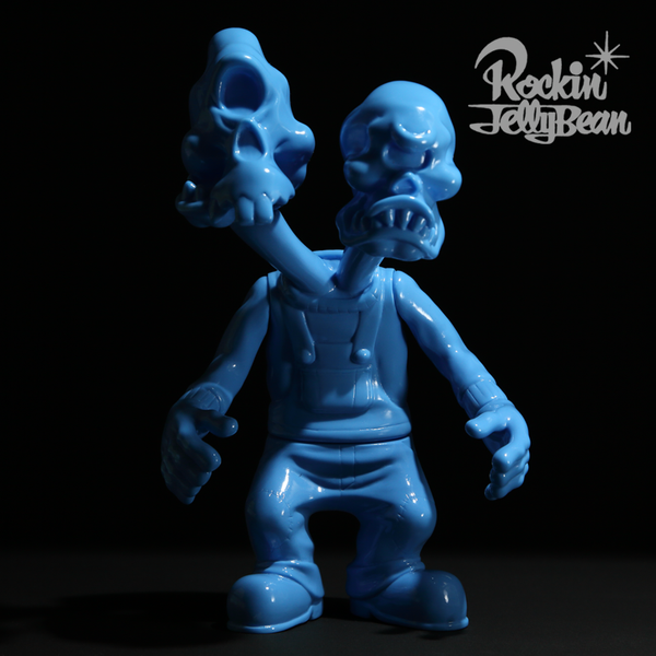 Rockin'Jelly Bean Freaky Monster Village series Twin Head Blue Ver.