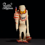 Rockin'Jelly Bean Freaky Monster Village series Mummie Man 1st color Version.
