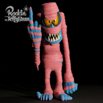 Rockin'Jelly Bean Freaky Monster Village series Mummie Man 2nd color Version.
