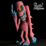 Rockin'Jelly Bean Freaky Monster Village series Mummie Man 2nd color Version.