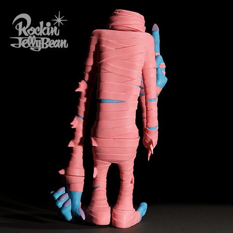 30日まで出品■Rockin’ Jelly Bean マミーマン ソフビ Rockin'Jelly Bean Freaky Monster Village series Mummie Man